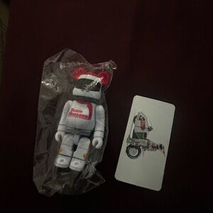 Team Kazuyama White & Red Bear Action Figure